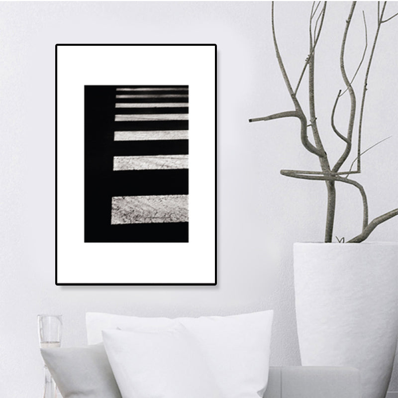 Mogendo | Textured Ocean Surface Wall Art Tropical Canvas Print for Home Decor, Multiple Sizes Black