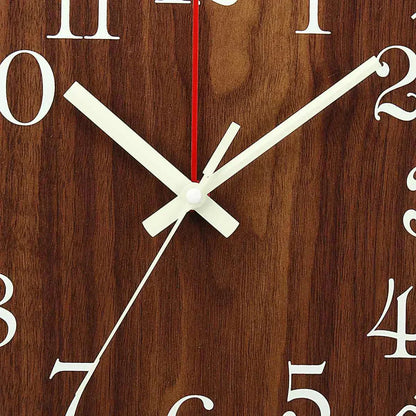 Mogendo | Glowtic Illuminating Wall Clock | Wood Design | Silent | Night Light | Nordic Style | Gift Idea