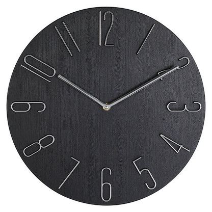 Mogendo | Simple Minimalistic Wall Decoration Clock Black