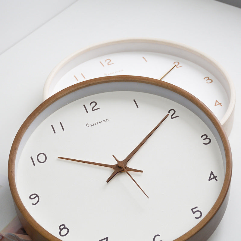 Mogendo | Simple analog solid wood wall clock for home – timeless and elegant!