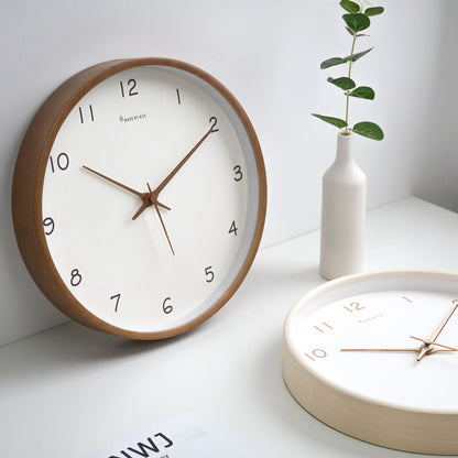 Mogendo | Simple analog solid wood wall clock for home – timeless and elegant!