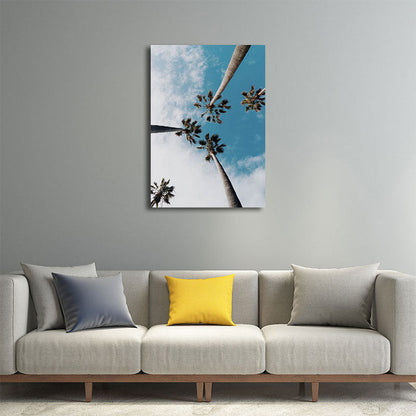 Mogendo | Textured Landscape Art Print Tropical Canvas Wall Decoration for Living Room