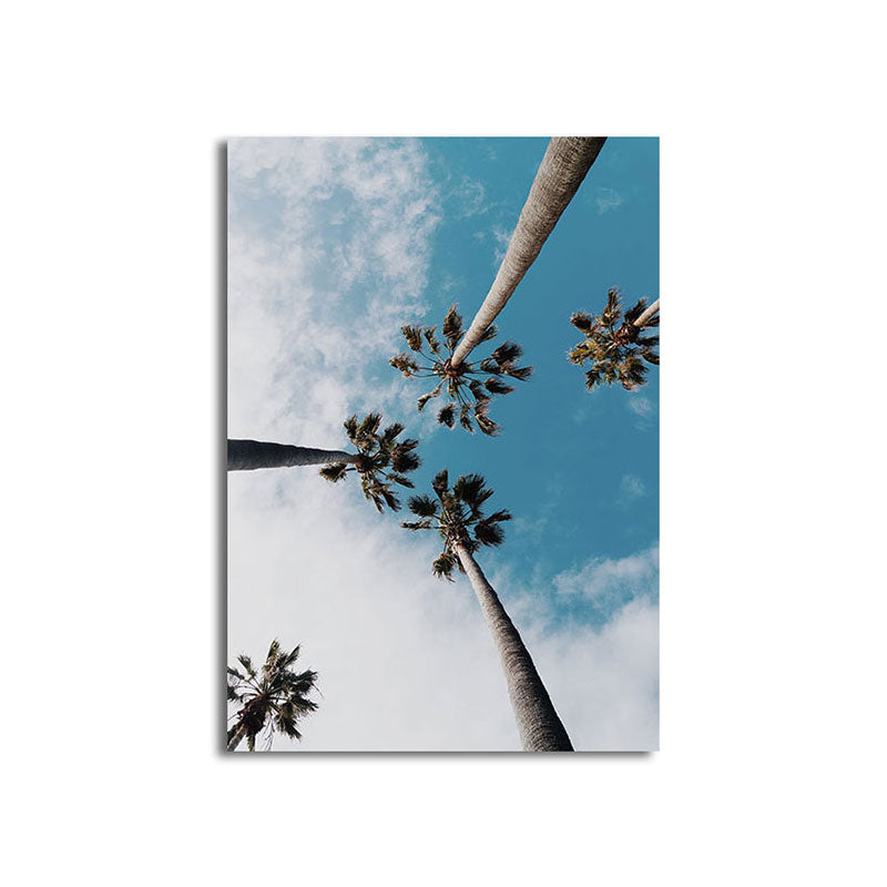 Mogendo | Textured Landscape Art Print Tropical Canvas Wall Decoration for Living Room