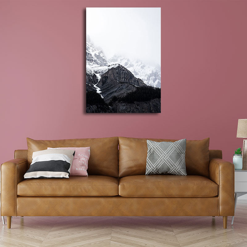 Mogendo | Textured Landscape Art Print Tropical Canvas Wall Decoration for Living Room