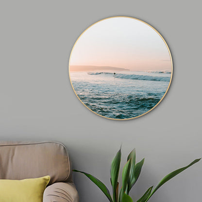 Mogendo | Sea Golf View Canvas Print Blue Tropical Style Painting for Living Room, Multiple Sizes