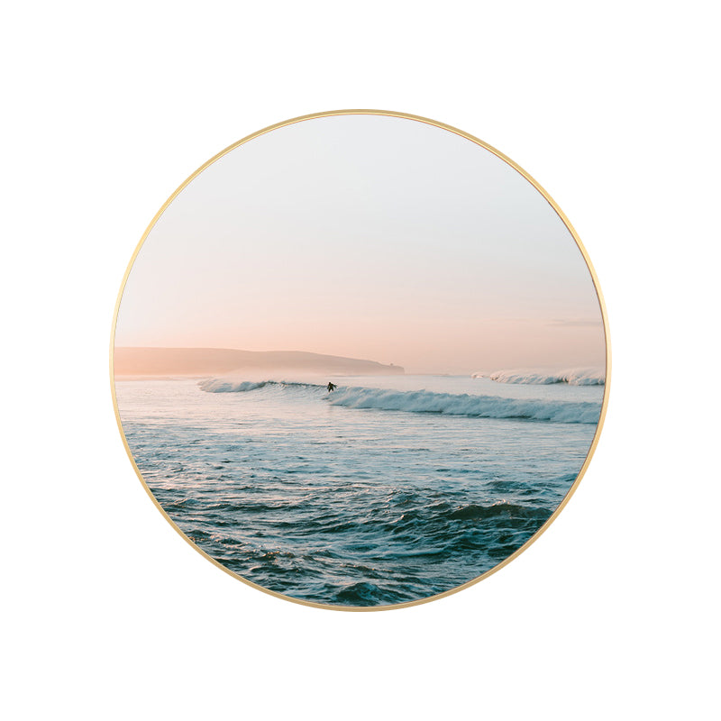 Mogendo | Sea Golf View Canvas Print Blue Tropical Style Painting for Living Room, Multiple Sizes