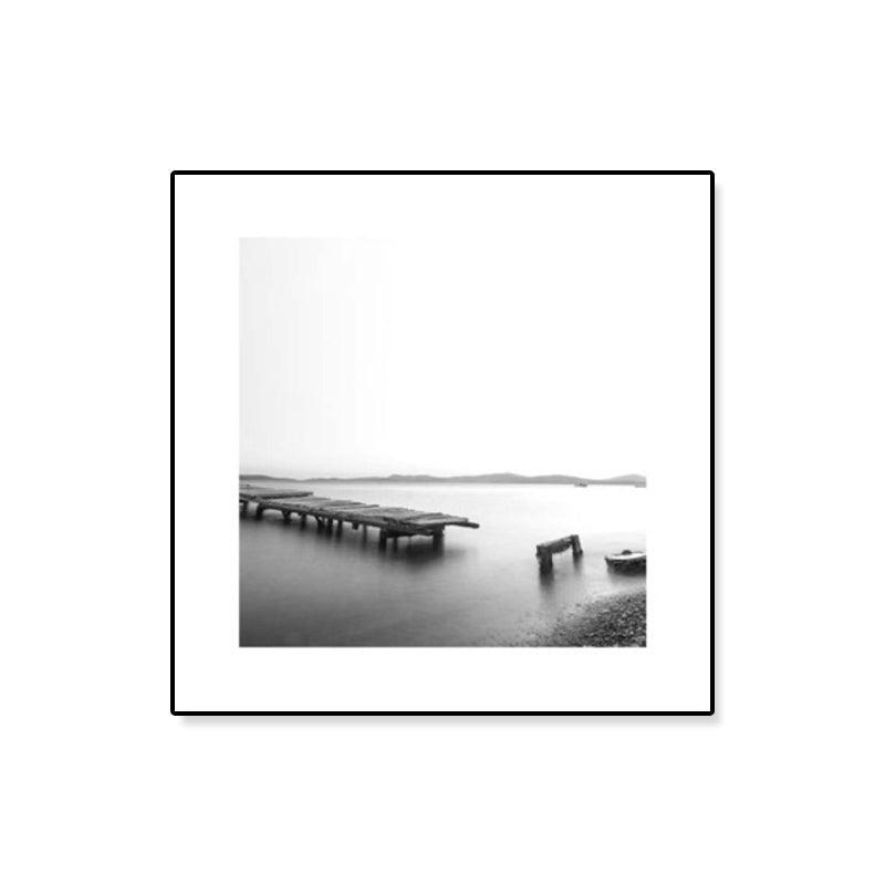 Mogendo | Dark Photography Seascape Art Print Textured Contemporary Living Room Furniture Wall Decor