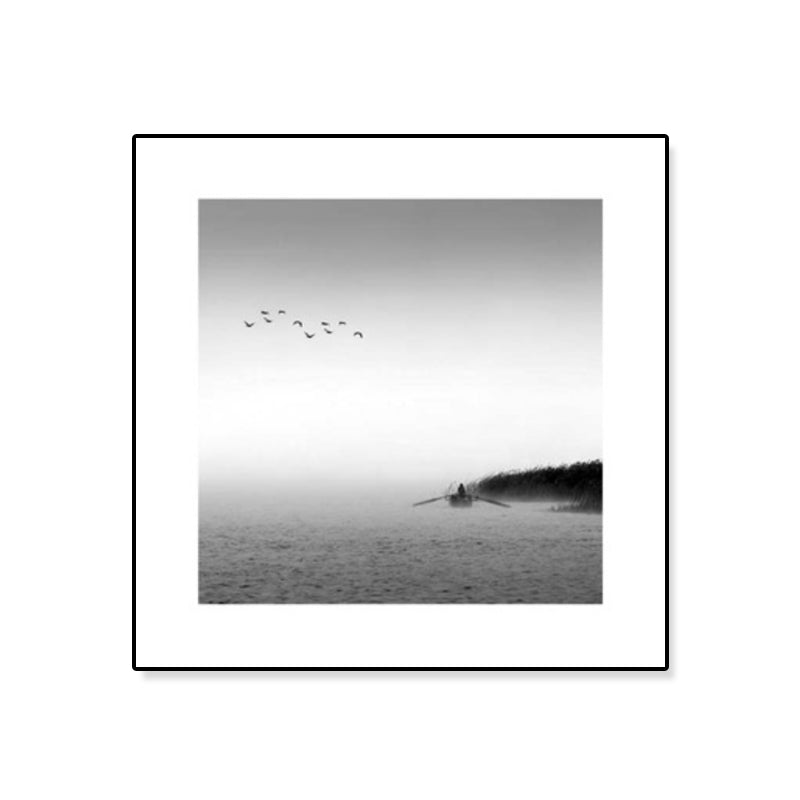 Mogendo | Dark Photography Seascape Art Print Textured Contemporary Living Room Furniture Wall Decor