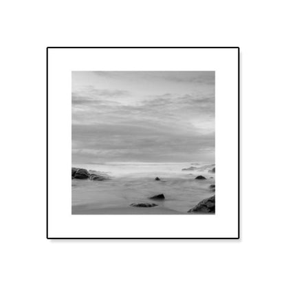 Mogendo | Dark Photography Seascape Art Print Textured Contemporary Living Room Furniture Wall Decor