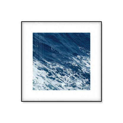 Mogendo | Seascape Ocean Water Wall Art Tropics Textured Canvas in Blue for Home Interior