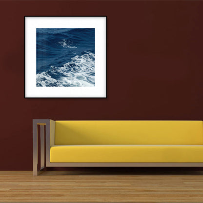 Mogendo | Seascape Ocean Water Wall Art Tropics Textured Canvas in Blue for Home Interior