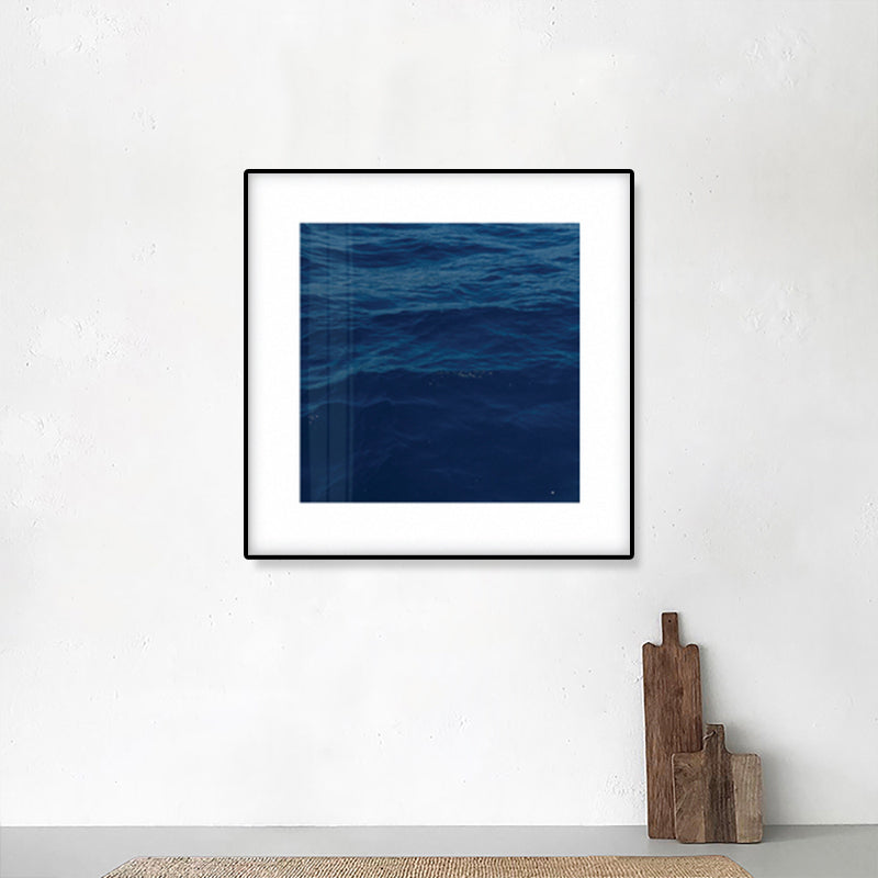 Mogendo | Seascape Ocean Water Wall Art Tropics Textured Canvas in Blue for Home Interior