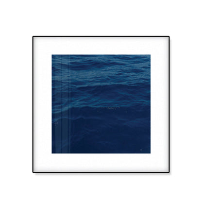 Mogendo | Seascape Ocean Water Wall Art Tropics Textured Canvas in Blue for Home Interior