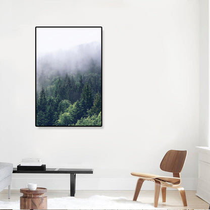 Mogendo | Tropics Natural Landscape Wall Art Living Room Canvas Print in Dark Color, Multiple Sizes