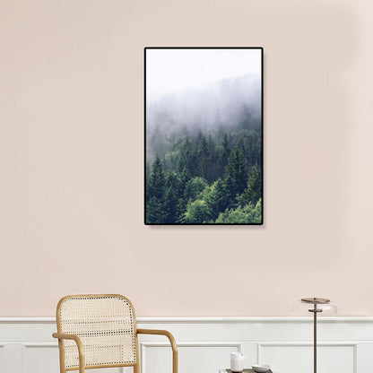 Mogendo | Tropics Natural Landscape Wall Art Living Room Canvas Print in Dark Color, Multiple Sizes
