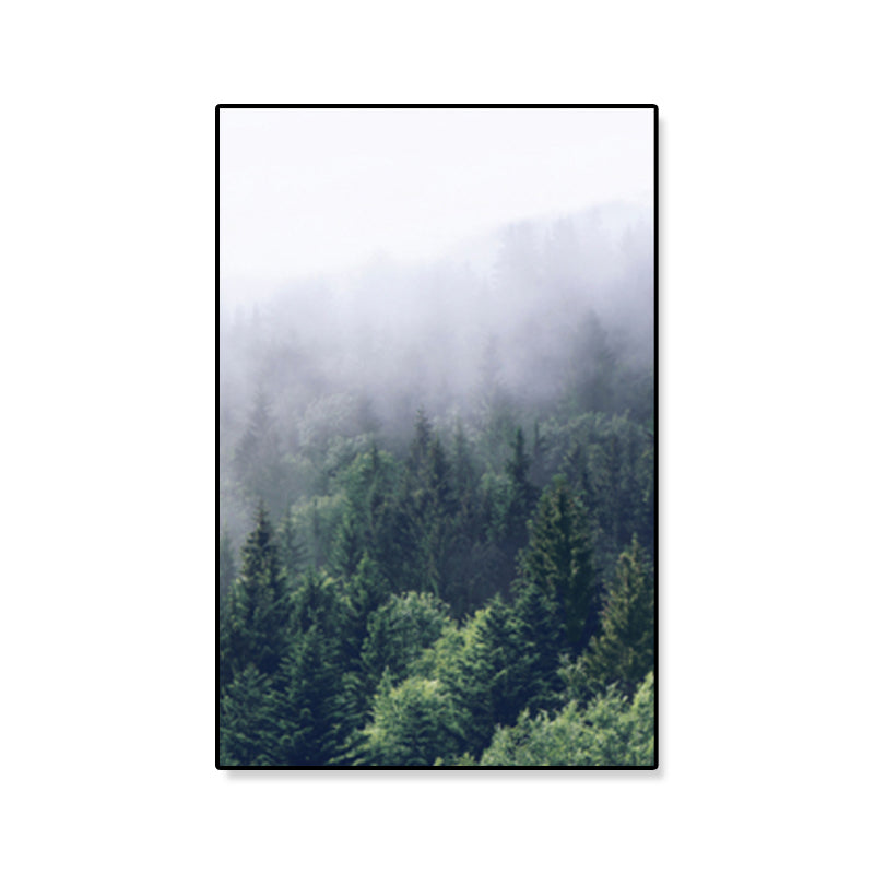 Mogendo | Tropics Natural Landscape Wall Art Living Room Canvas Print in Dark Color, Multiple Sizes