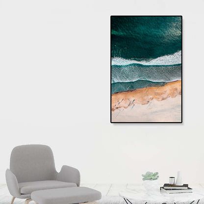 Mogendo | Tropics Natural Landscape Wall Art Living Room Canvas Print in Dark Color, Multiple Sizes