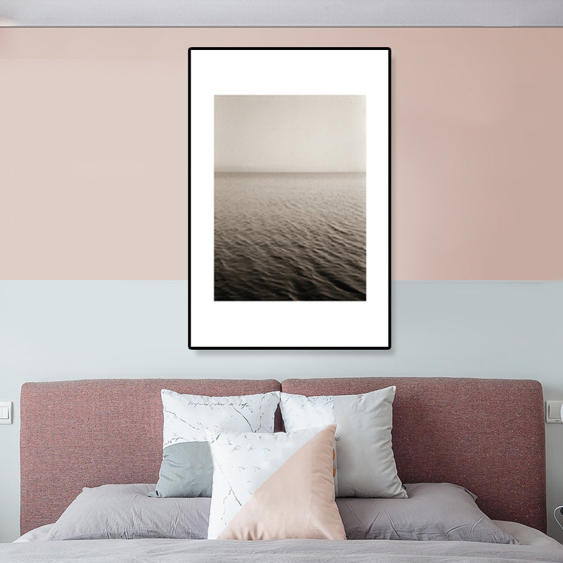 Mogendo | Textured Ocean Surface Wall Art Tropical Canvas Print for Home Decor, Multiple Sizes