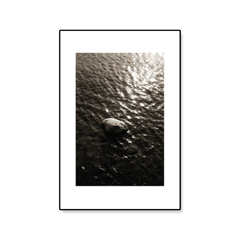 Mogendo | Textured Ocean Surface Wall Art Tropical Canvas Print for Home Decor, Multiple Sizes