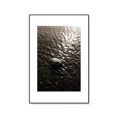 Mogendo | Textured Ocean Surface Wall Art Tropical Canvas Print for Home Decor, Multiple Sizes