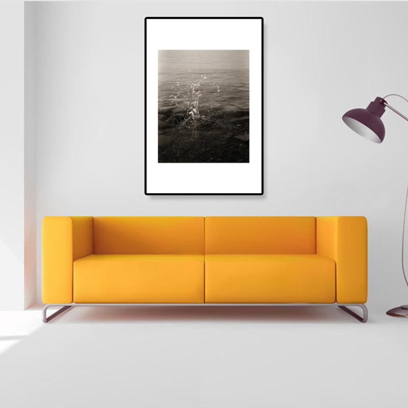 Mogendo | Textured Ocean Surface Wall Art Tropical Canvas Print for Home Decor, Multiple Sizes