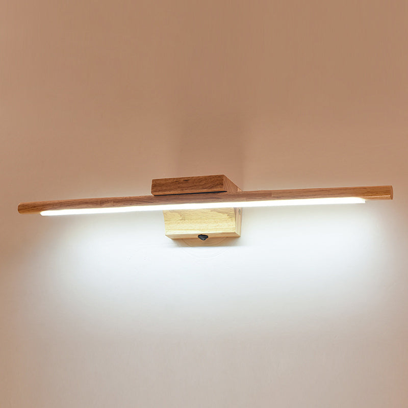 Mogendo | Wood LED Wall-Mounted Lighting Simplicity Residence Wall Lamp Lights for Bathroom Wood