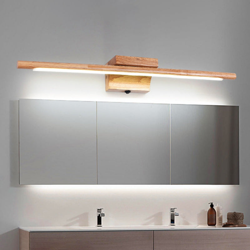 Mogendo | Wood LED Wall-Mounted Lighting Simplicity Residence Wall Lamp Lights for Bathroom