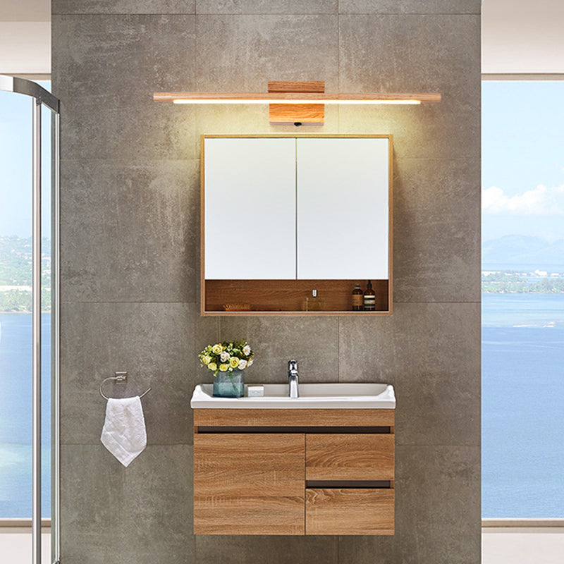 Mogendo | Wood LED Wall-Mounted Lighting Simplicity Residence Wall Lamp Lights for Bathroom