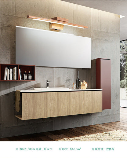 Mogendo | Wood LED Wall-Mounted Lighting Simplicity Residence Wall Lamp Lights for Bathroom