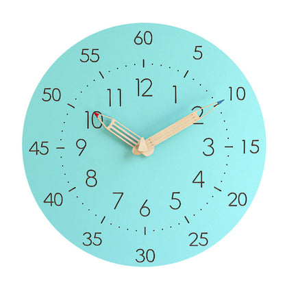 Mogendo | Learning Time Children's Room Silent Wall Clock