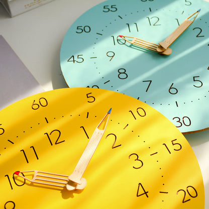 Mogendo | Learning Time Children's Room Silent Wall Clock