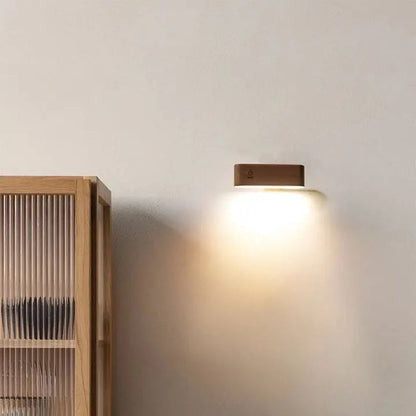 Mogendo | 360° Redatable LED Wall Light Black walnut