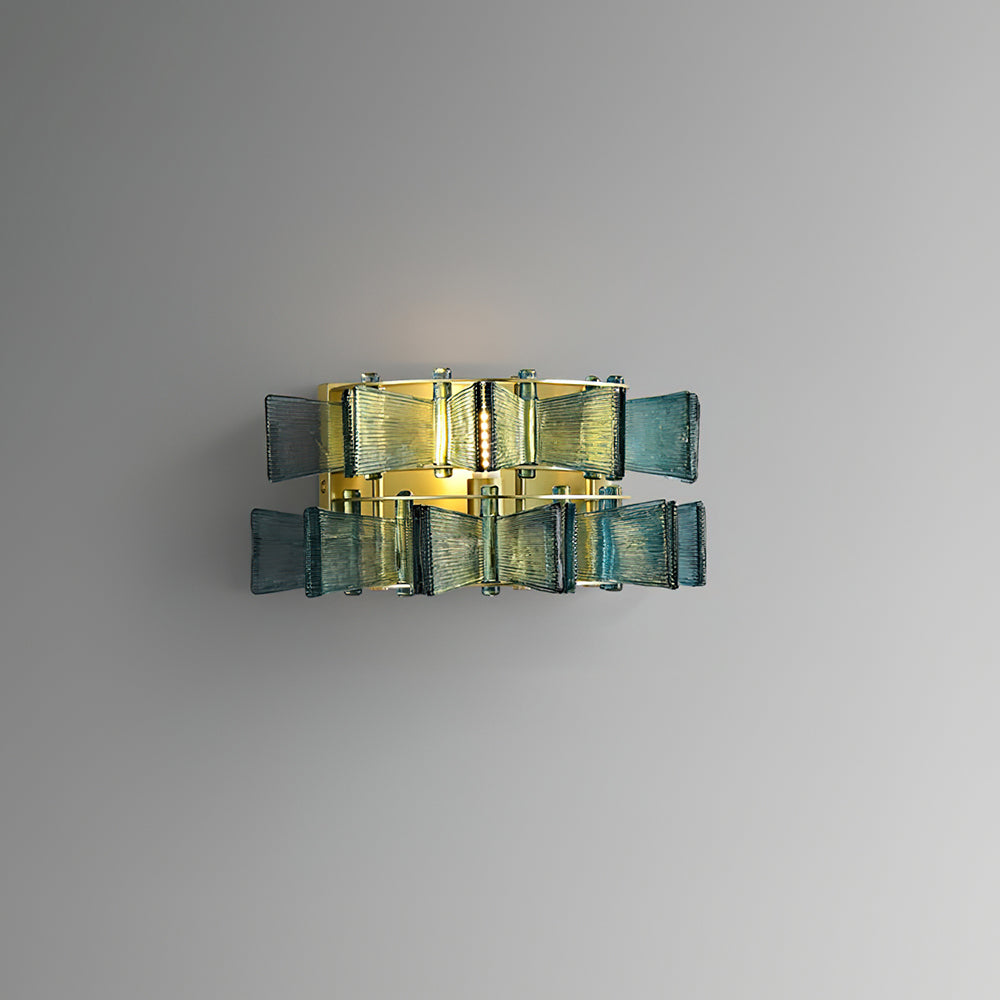 Mogendo | Celvara Wall Lamp W 25cm x H 12cm W 9.8″ x H 4.7″ Blue