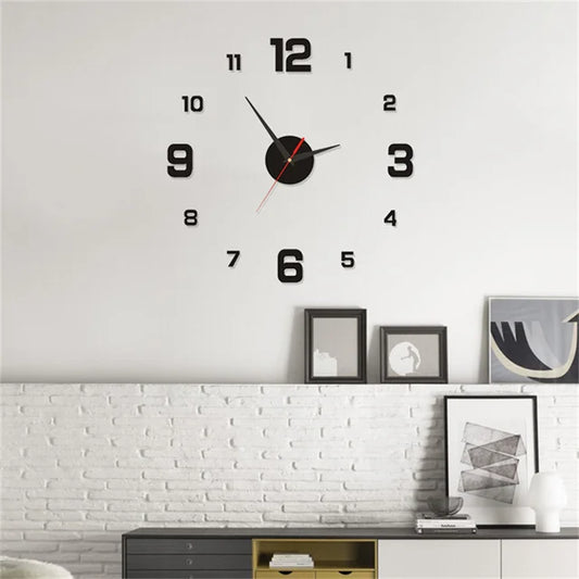 Mogendo | Frameless Wall Clock Black