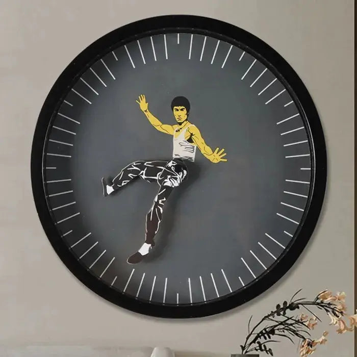 Mogendo | Unique Kung Fu Wall Clock – Quiet and stylish