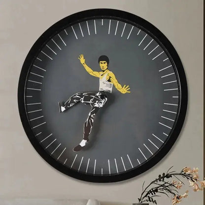 Mogendo | Unique Kung Fu Wall Clock – Quiet and stylish