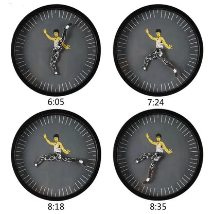 Mogendo | Unique Kung Fu Wall Clock – Quiet and stylish