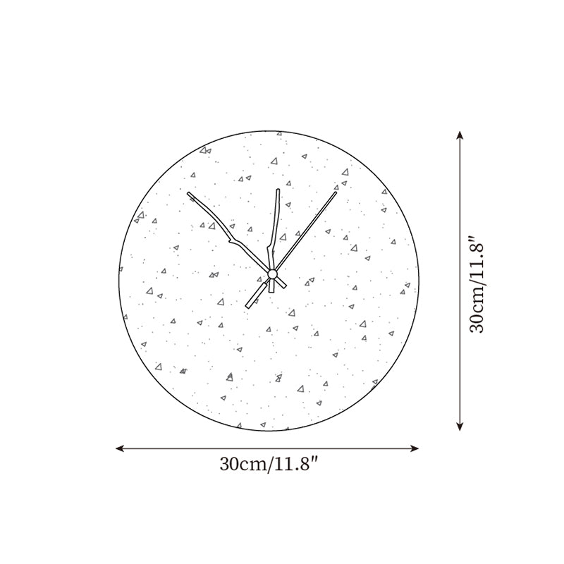 Mogendo | Kiera Travertine Clock Wall Lamp