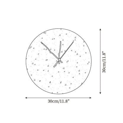 Mogendo | Kiera Travertine Clock Wall Lamp