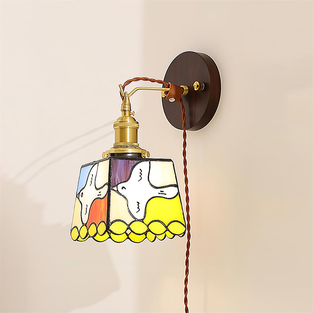 Mogendo | Miroa Wall Lamp W 20cm x H 29cm W 7.8″ x H 11.4″ Yellow