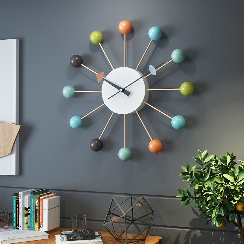 Mogendo | Decorative large silent wall clock for the living room 21 inches