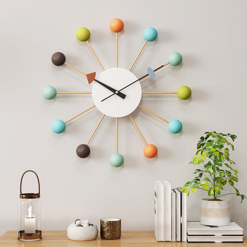 Mogendo | Decorative large silent wall clock for the living room 21 inches Standard title