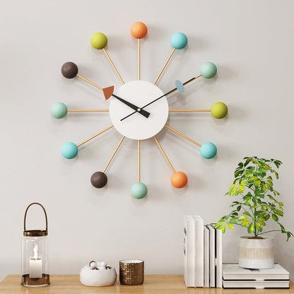 Mogendo | Decorative large silent wall clock for the living room 21 inches Standard title