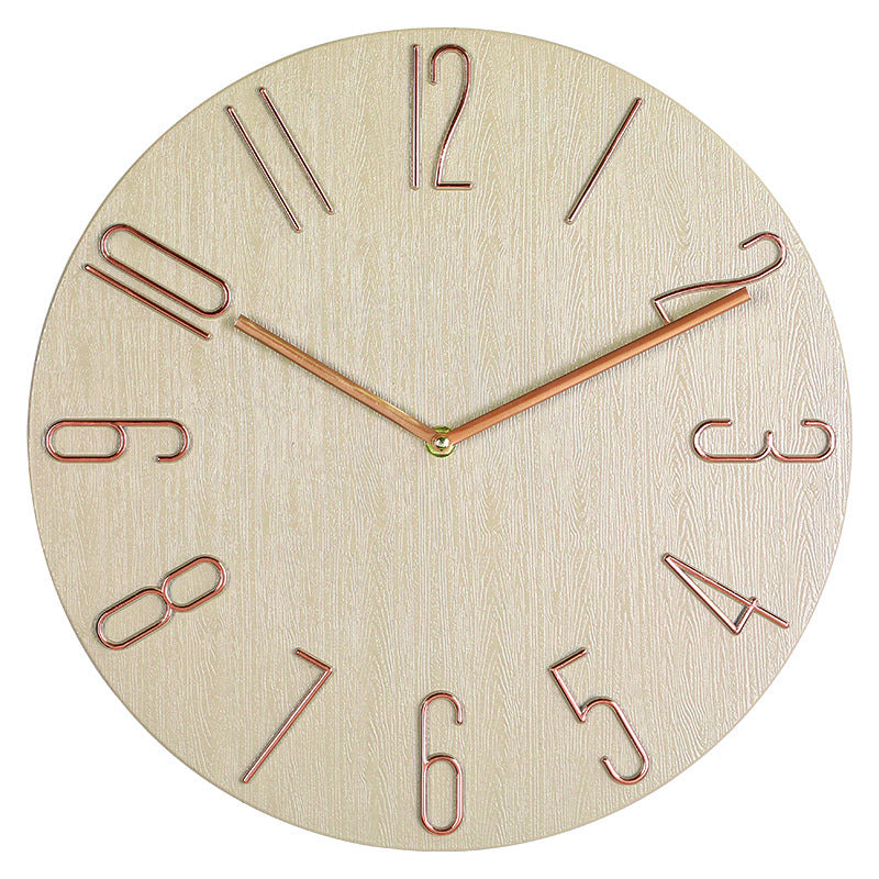 Mogendo | Simple Minimalistic Wall Decoration Clock Wood