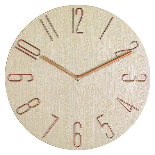 Mogendo | Simple Minimalistic Wall Decoration Clock Wood