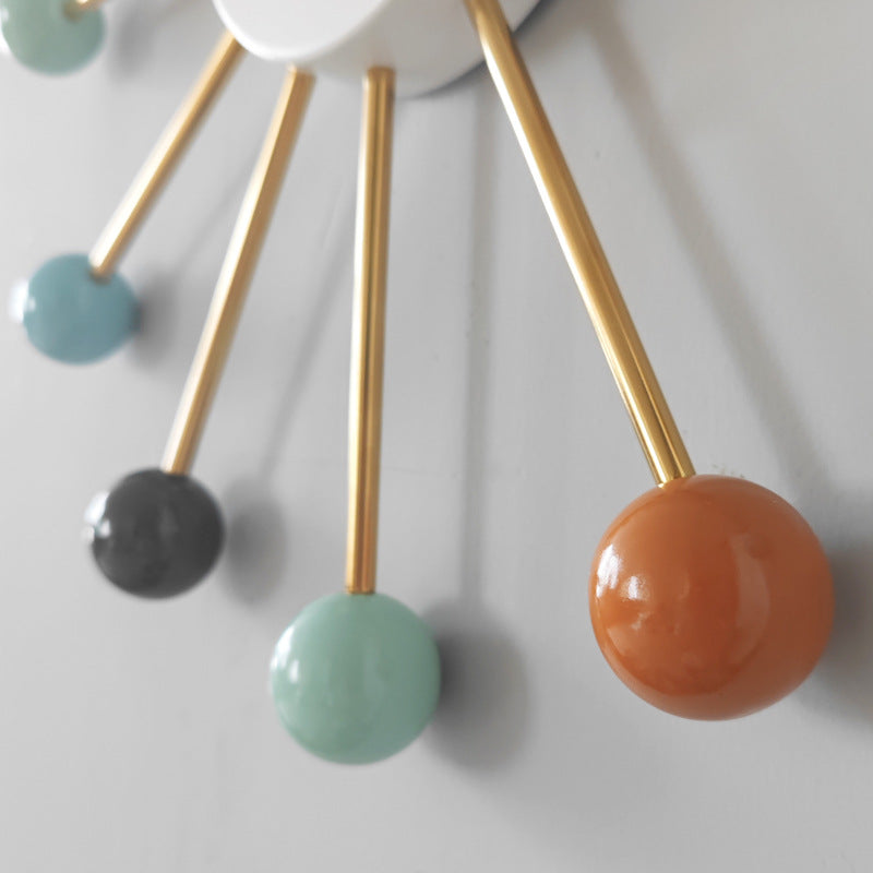 Mogendo | Decorative large silent wall clock for the living room 21 inches