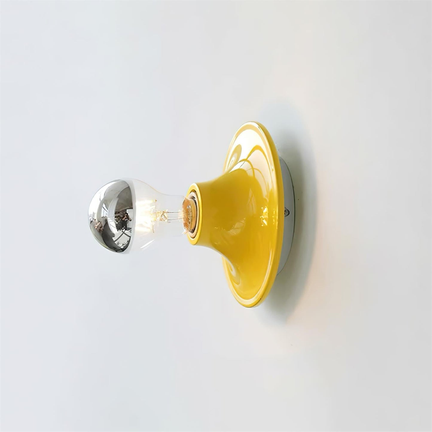 Mogendo | Radiora Wall Lamp W 15cm x H 13cm W 5.9″ x H 5.1″ Yellow
