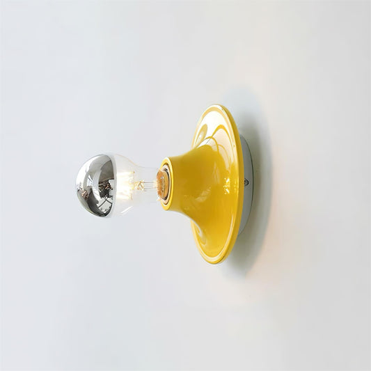 Mogendo | Radiora Wall Lamp W 15cm x H 13cm W 5.9″ x H 5.1″ Yellow