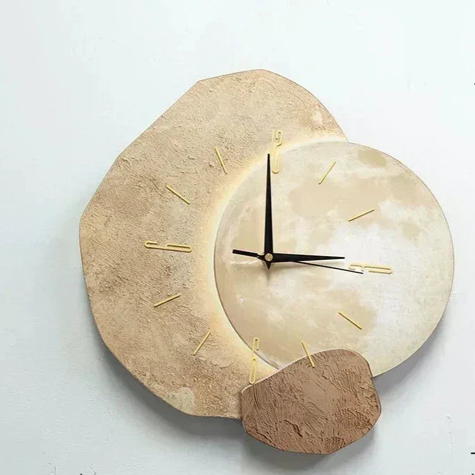 Mogendo | Modern Wall Clocks for Living Room – Elegant and Aesthetic Clock with Silent Function No light C