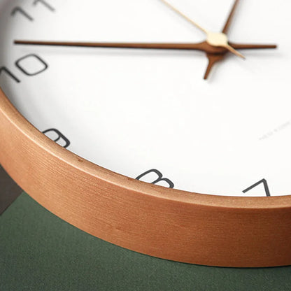 Mogendo | TranscendTime | Wall clock made of wood and glass